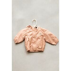 The North Face Infant Shell Jacket – Blush Pink Windbreaker Hooded 0-3 M